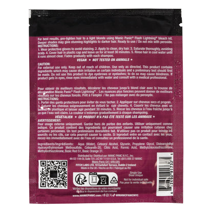 semi-permanente Haartönung VAMPIRE RED in dem Farbton Dunkelrot von Manic Panic