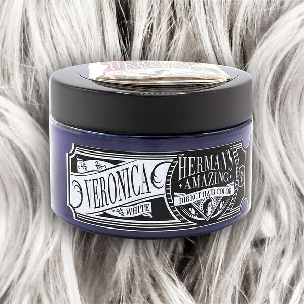 Farbbeispiel VERONICA WHITE TONER Haartönung Herman's Amazing