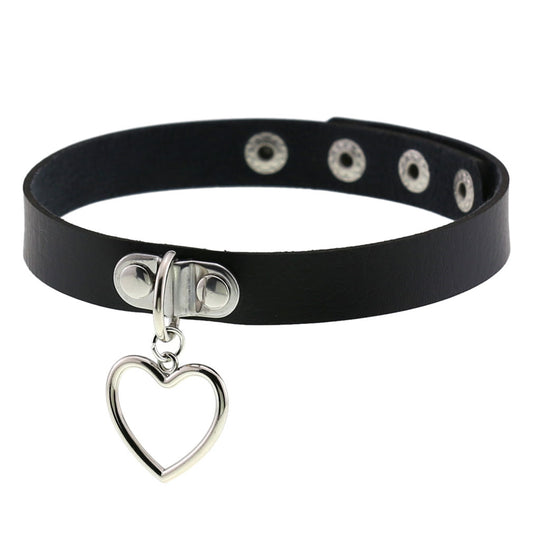 Vegan Choker Heart