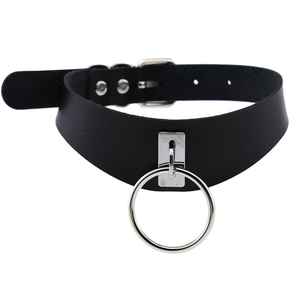 Vegan Choker O-Ring Neckband