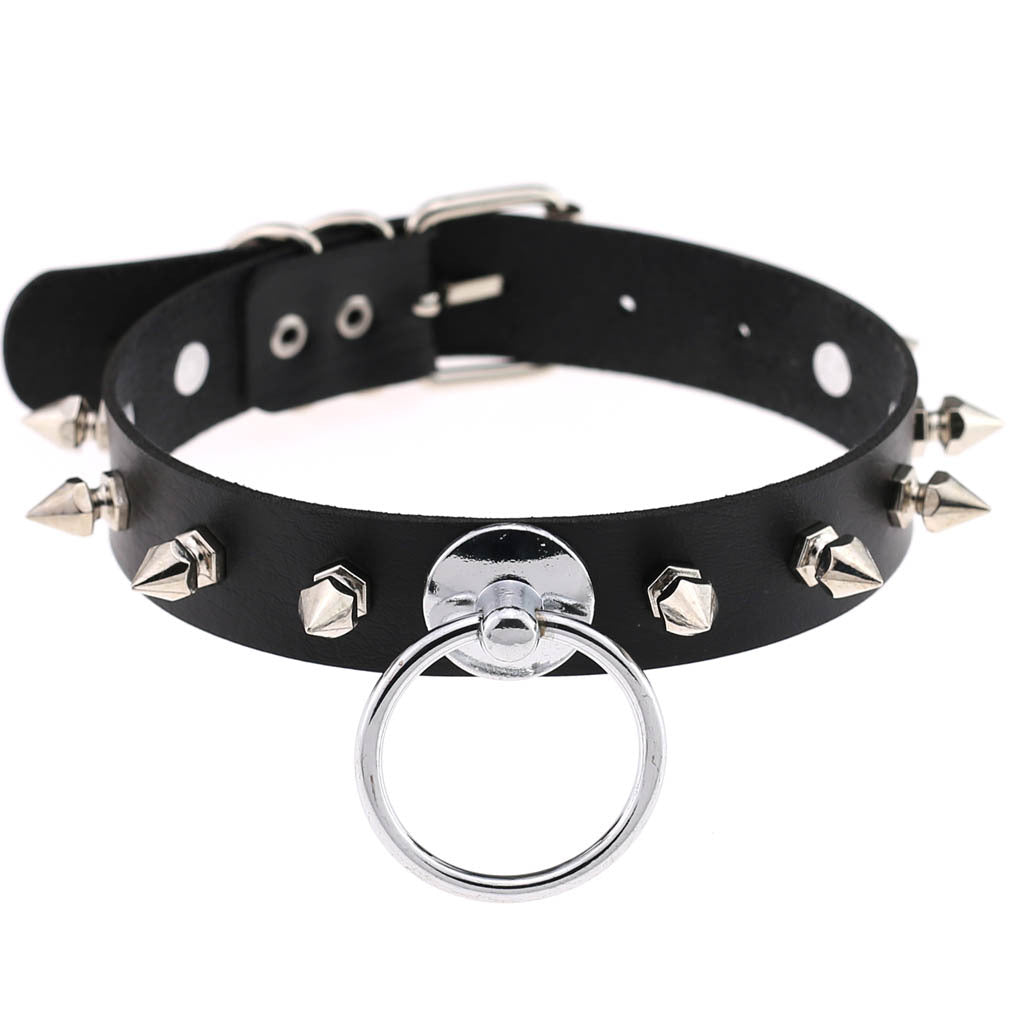 Vegan Choker Spitze & Ring