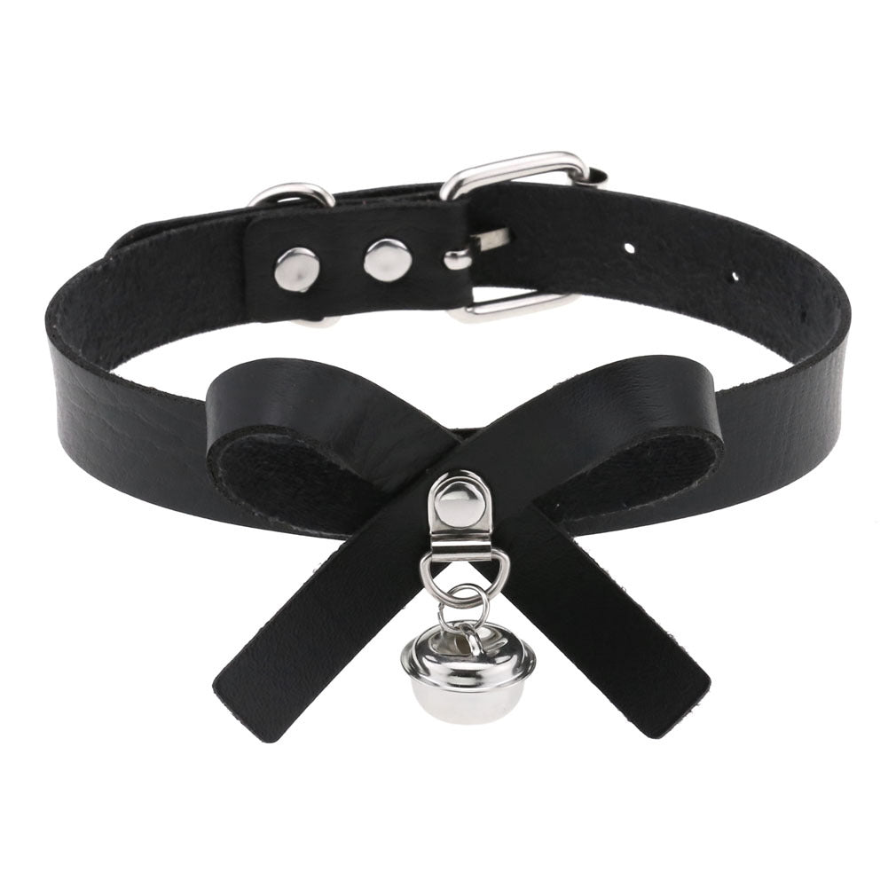 Vegan Choker Schleife & Glocke