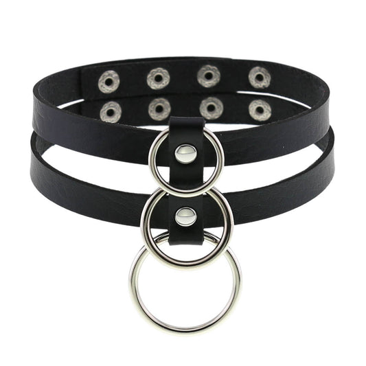 Vegan Choker Käfig Ring