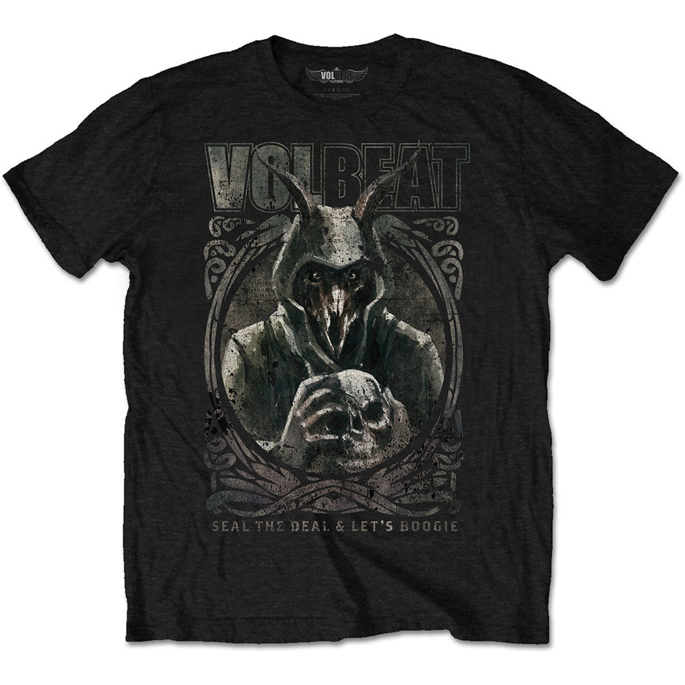 Volbeat Goat With Skull Bandshirt
