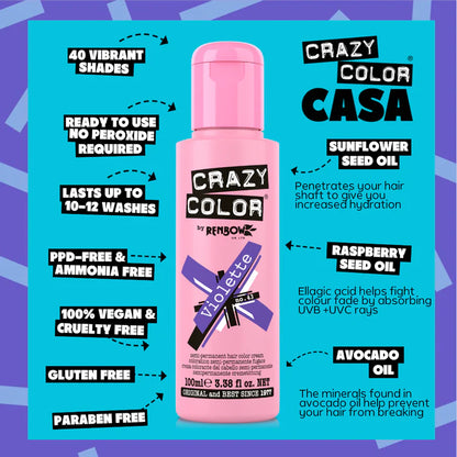 VIOLETTE Haartönung Crazy Color