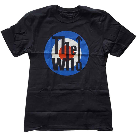 Lizensiertes The Who Target Classic Bandshirt mit Logo-Print