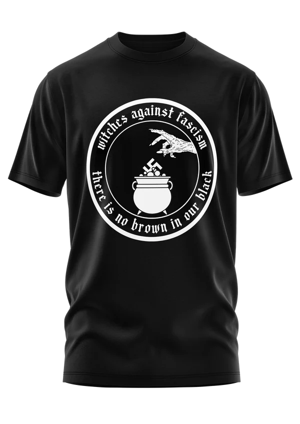 WITCHES AGAINST FASCISM V2 SHIRT