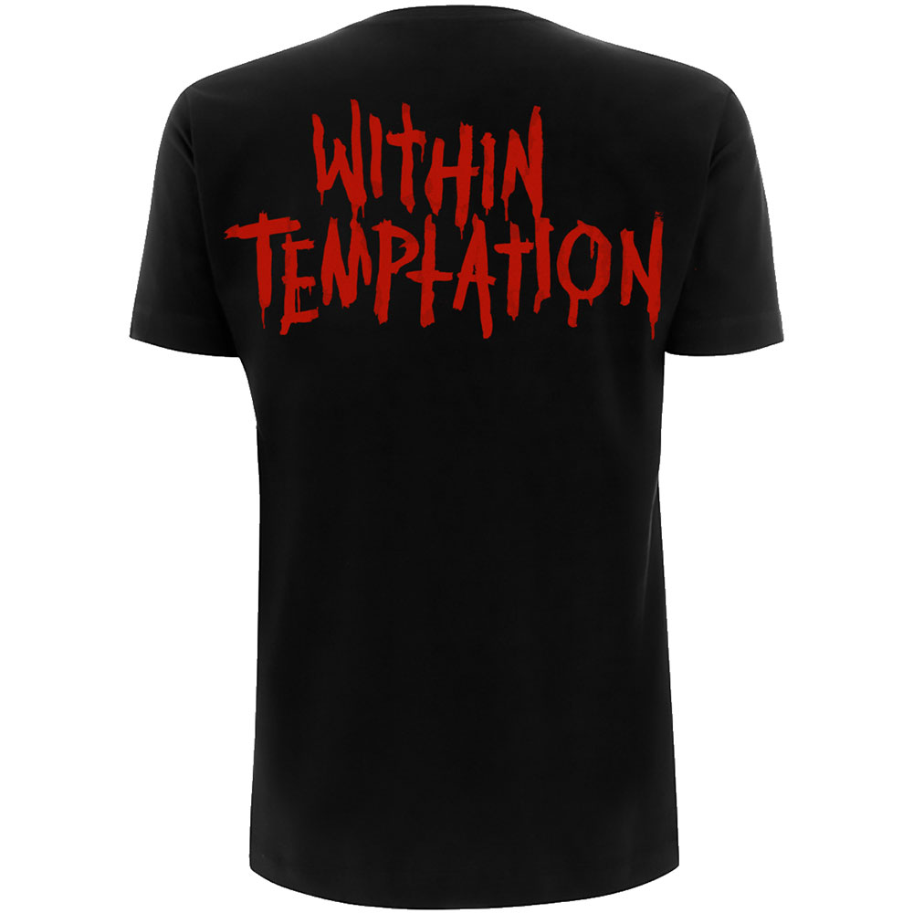 Rückseite mit roter Within Temptation-Aufschrift