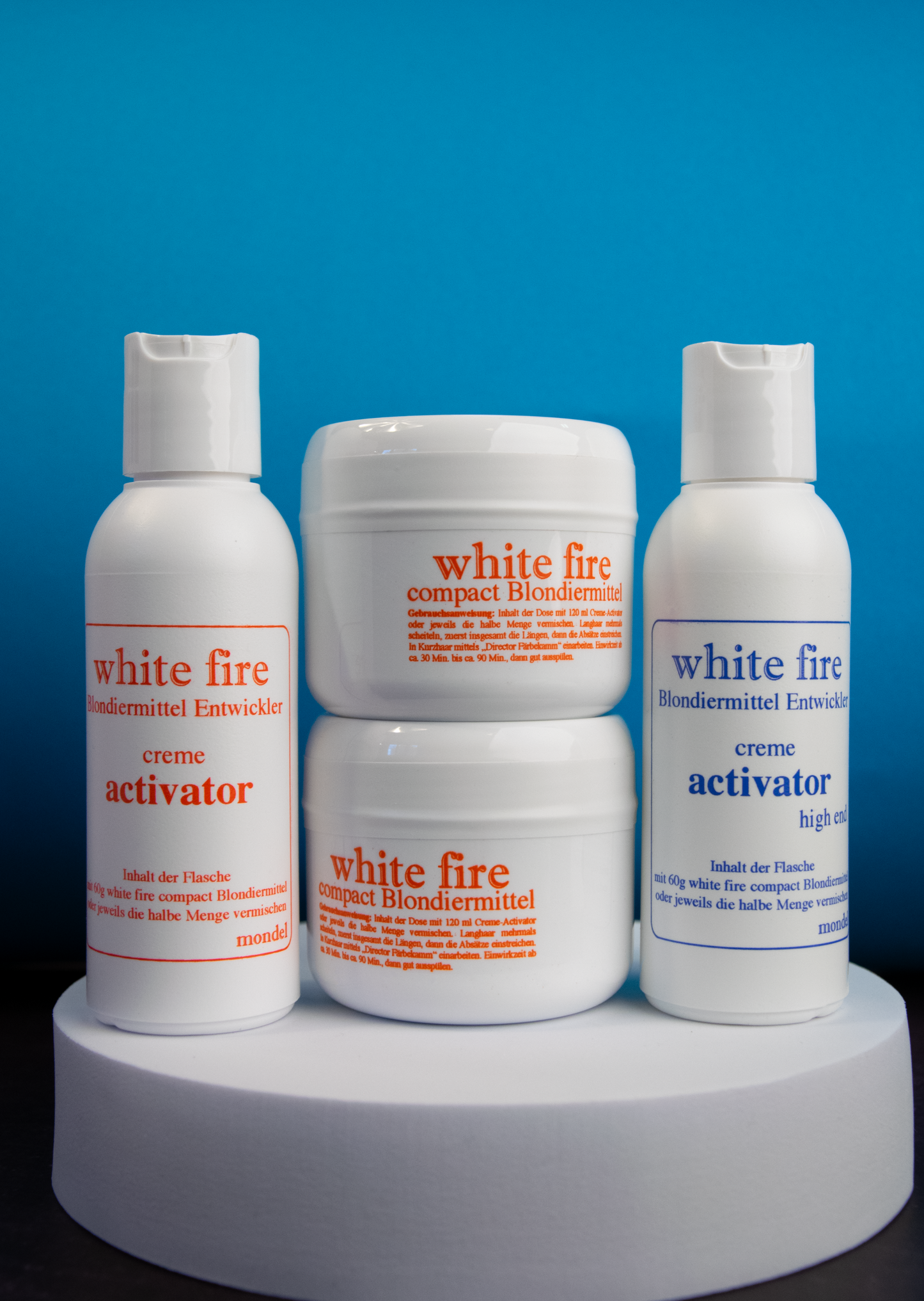 6% WHITE FIRE Blondierung Directions