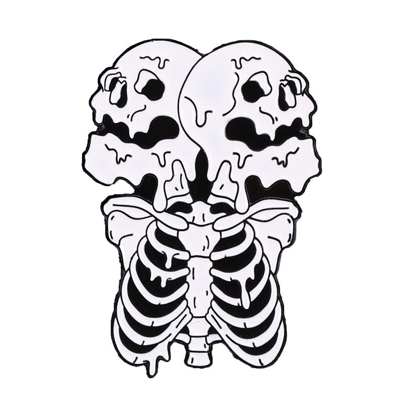 Skulls & Bones ENAMEL PIN