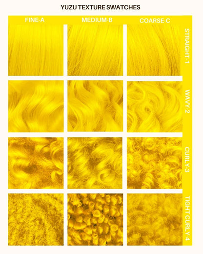 semi-permanente Haartönung Yuzu Yellow in dem Farbton Sonnengelb von Lunar Tides