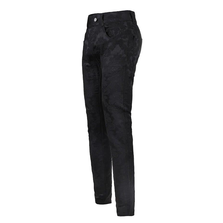 Schwarze Brokathose Jeans Brocade Pants von Black Pistol