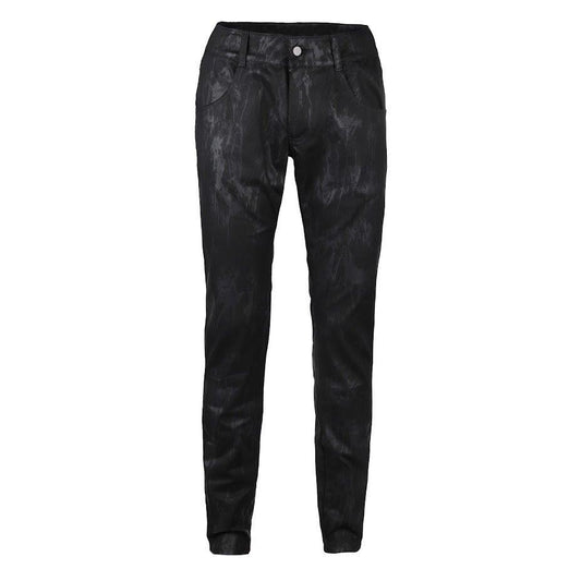 Schwarze, enge Hose Jeans Art Denim Pants von Azzazzinz