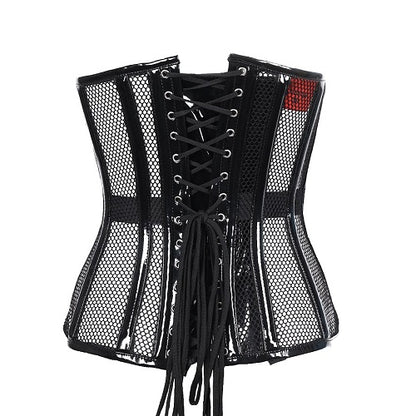 Rückseite mit Schnürung