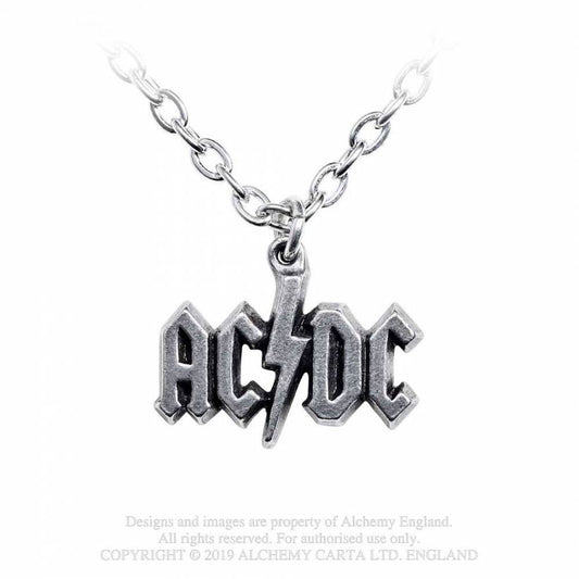 Anhänger AC/DC Lightning Logo Alchemy Kette