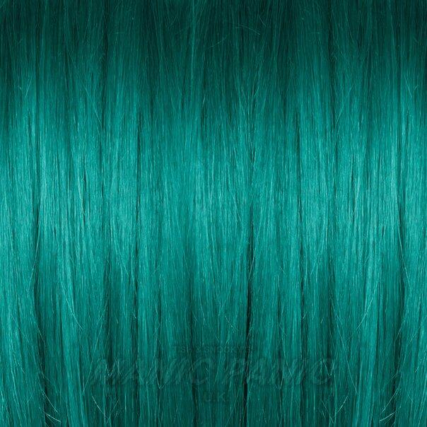 Türkisfarbendes Haar