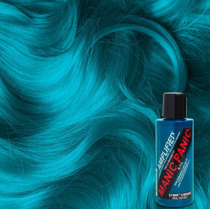 semi-permanente Haartönung Amplified ATOMIC TURQUOISE in dem Farbton Türkis von Manic Panic