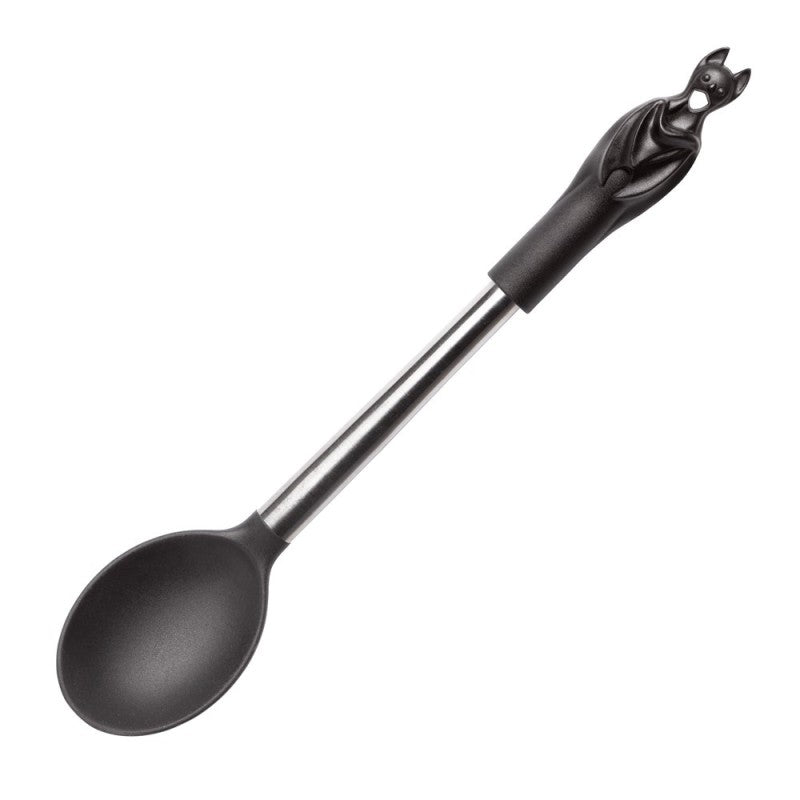 Schwarze Löffel Black Bat Spoon mit Fledermausgriff von Alchemy
