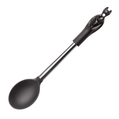 Schwarze Löffel Black Bat Spoon mit Fledermausgriff von Alchemy