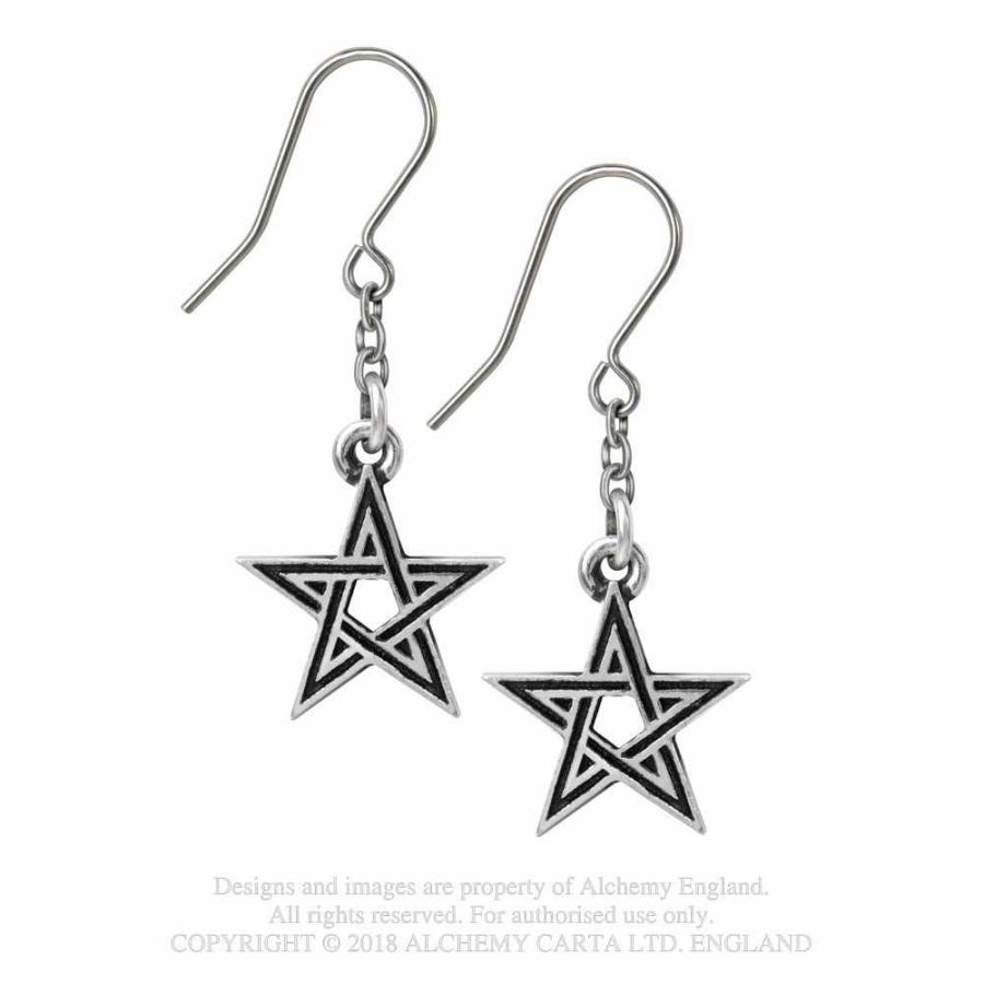 Black Star Earrings Alchemy Colours Shop Hamburg