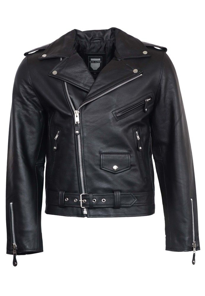 classic gear lederjacke Old School Lederjacke Biker Classic