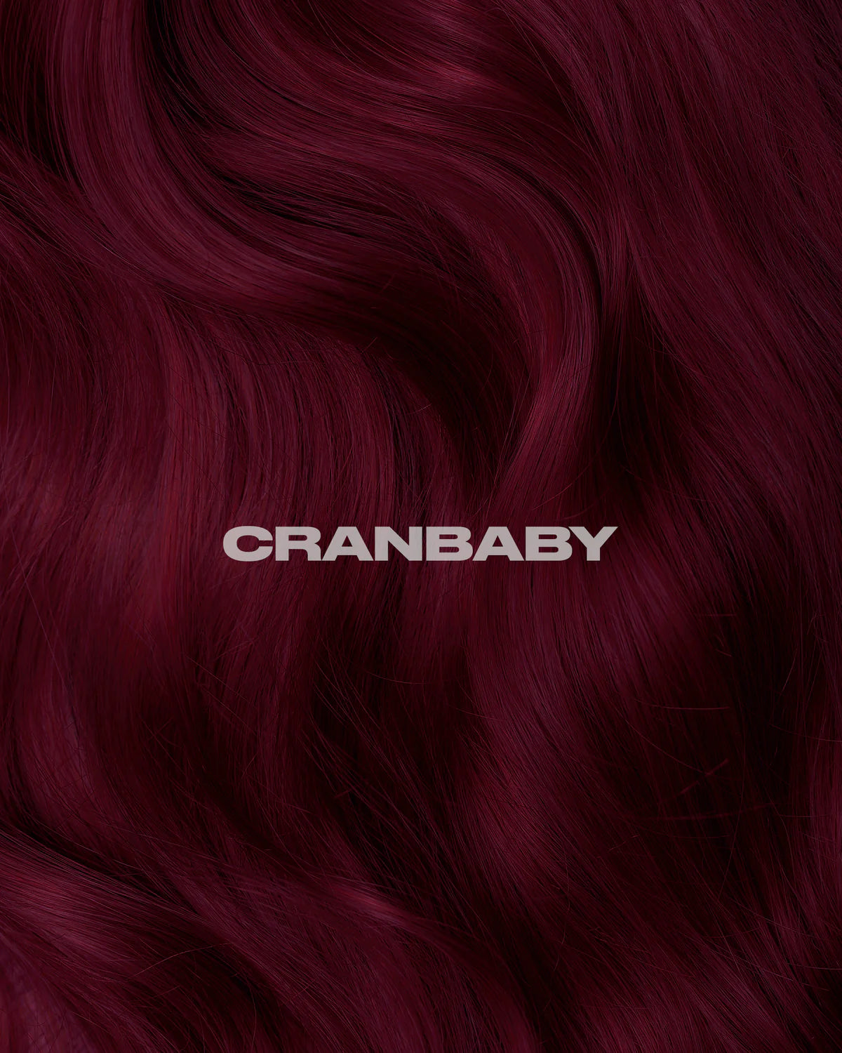 semi-permanente Haartönung Cranbaby in dem Farbton kräftiges, dunkles Rot von Lunar Tides