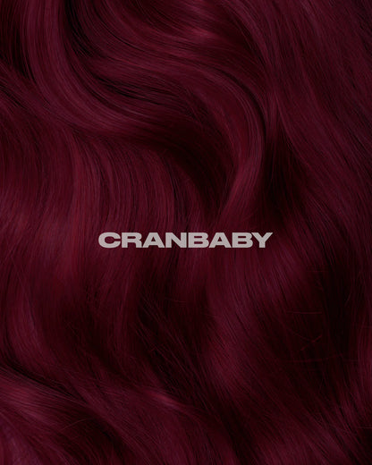 semi-permanente Haartönung Cranbaby in dem Farbton kräftiges, dunkles Rot von Lunar Tides