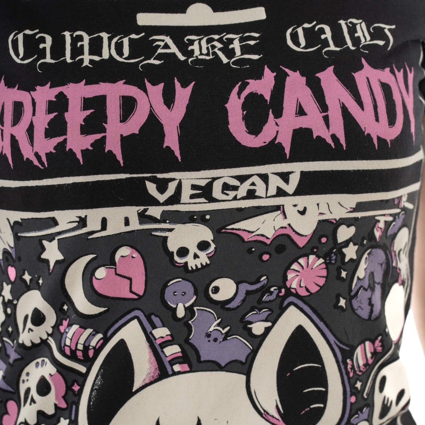 CREEPY CANDY T SHIRT BLACK