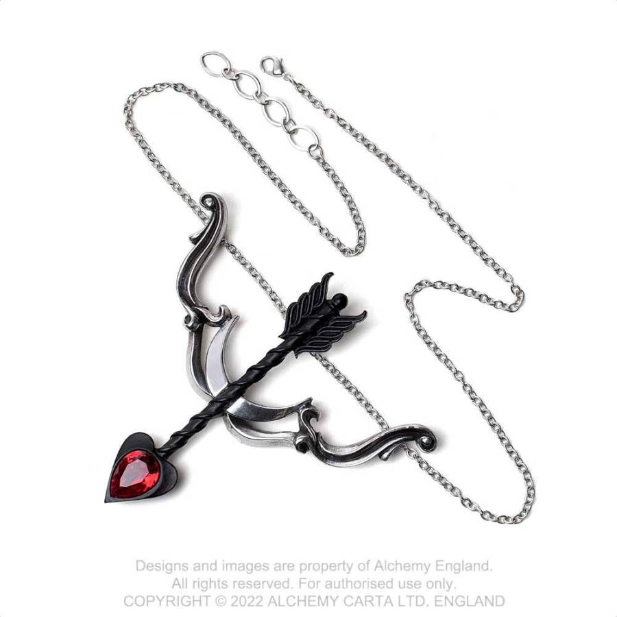 Desire Moi Kette von Alchemy - elegante, aber auffällige Halskette im Amor-Pfeil-Design