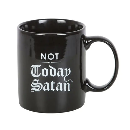 Gothic Not Today Mug Satan Motif 