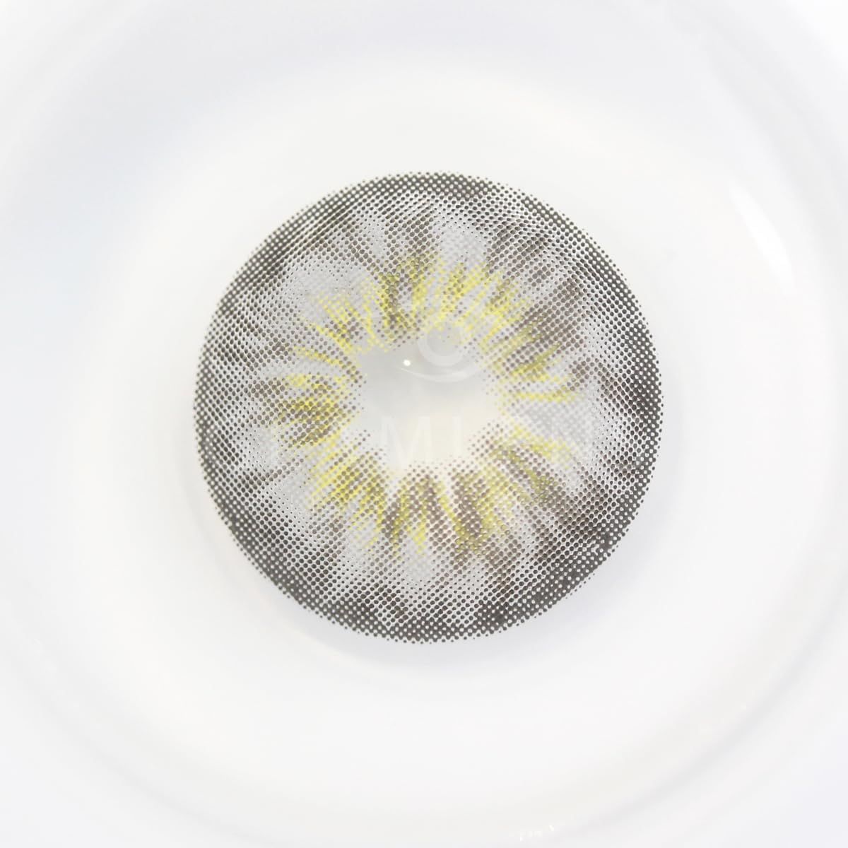 Graue, natürliche Kontaktlinse Madrid Gray FL24 von Glamlens