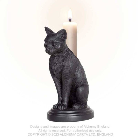 Fausts Familiar Cat Candlestick Alchemy Colours Shop Hamburg