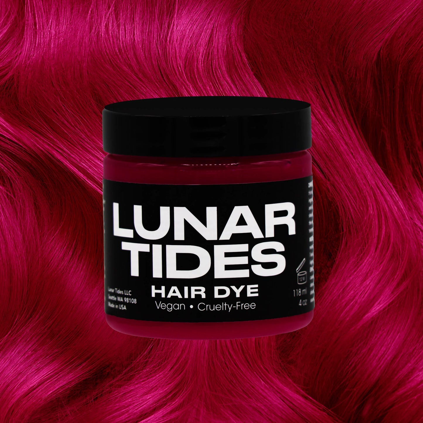 FUCHSIA PINK hair dye Lunar Tides