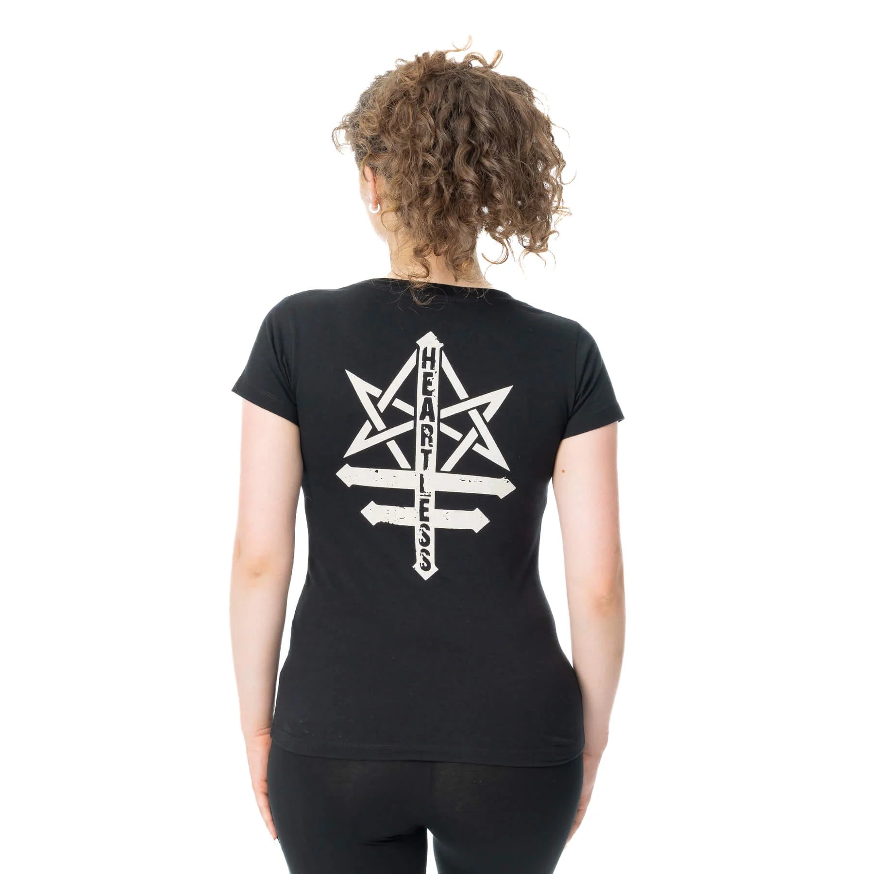 Schwarzes Oberteil GAME OVER O'S T-SHIRT mit niedlichem Fledermausprint von Cupcake Cult