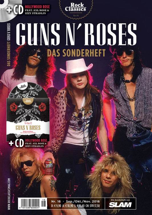 GUNS N’ ROSES – Das Sonderheft mit CD (ROCK CLASSICS #16) Colours Shop Hamburg