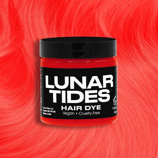 semi-permanente UV-Haartönung NEON GUAVA in dem Farbton Pink-Orange von Lunar Tides