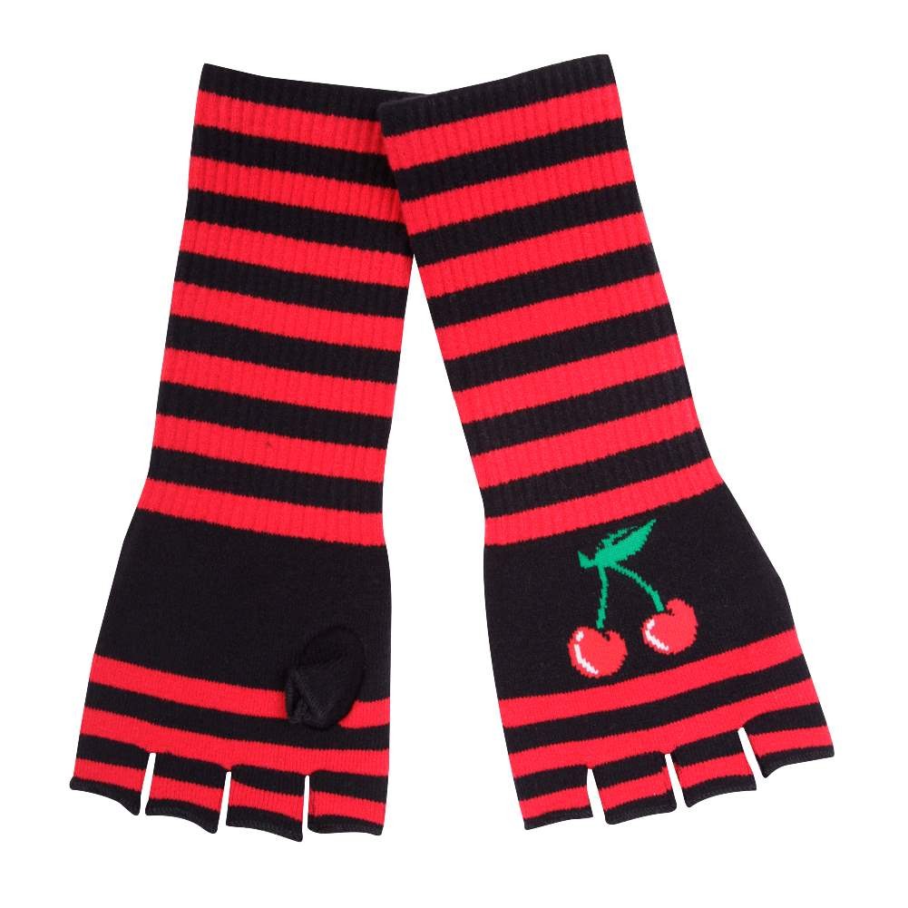 lange handschuhe rot Lange Handschuhe Cherry Rock Daddy
