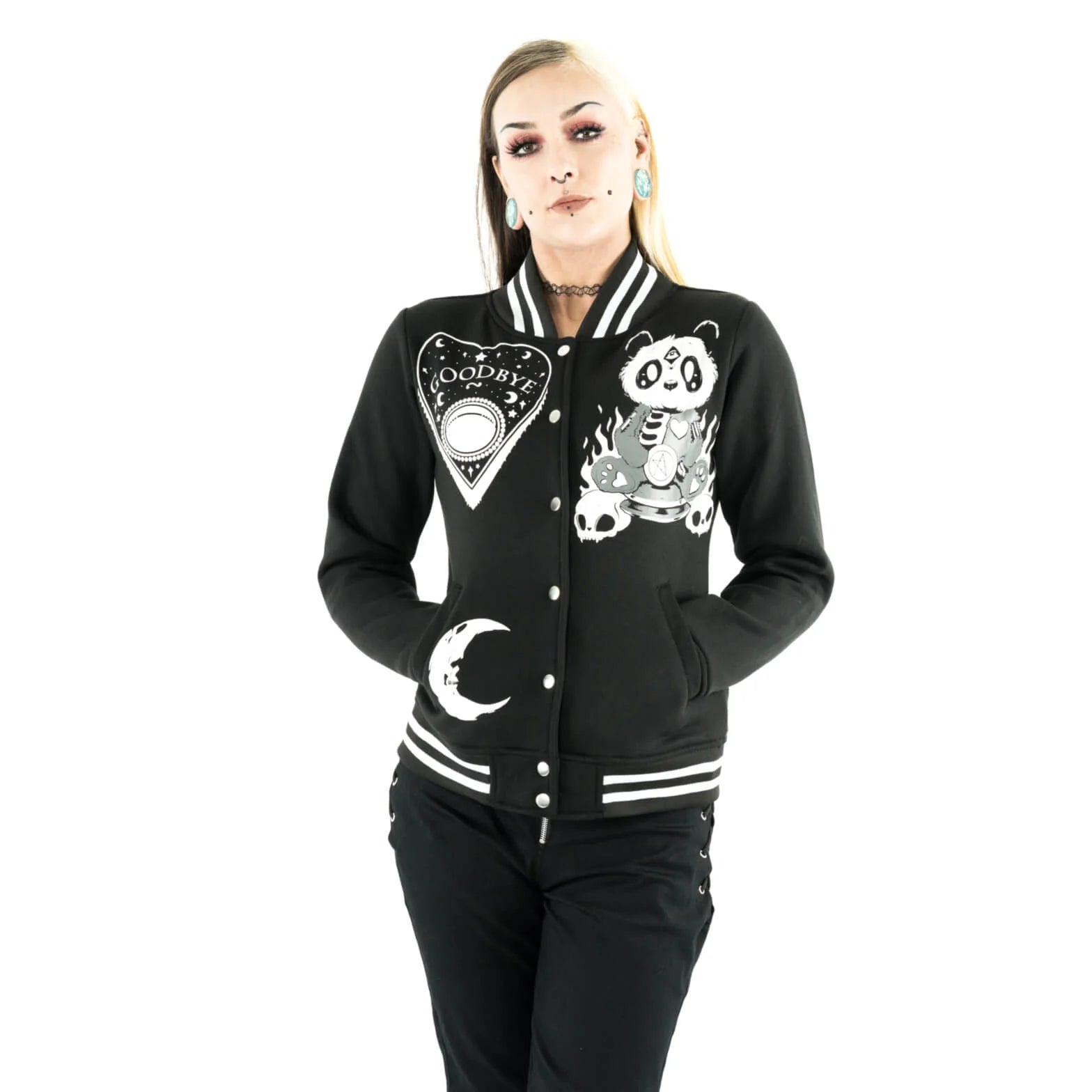 KP SÉANCE PANDA VARSITY BLACK