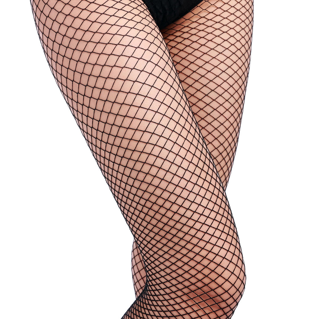 Leggings Medium Fishnet Schwarz Erogance