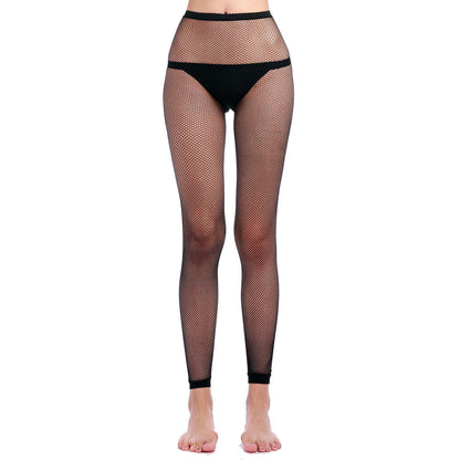 Leggings Small Fishnet Schwarz Erogance