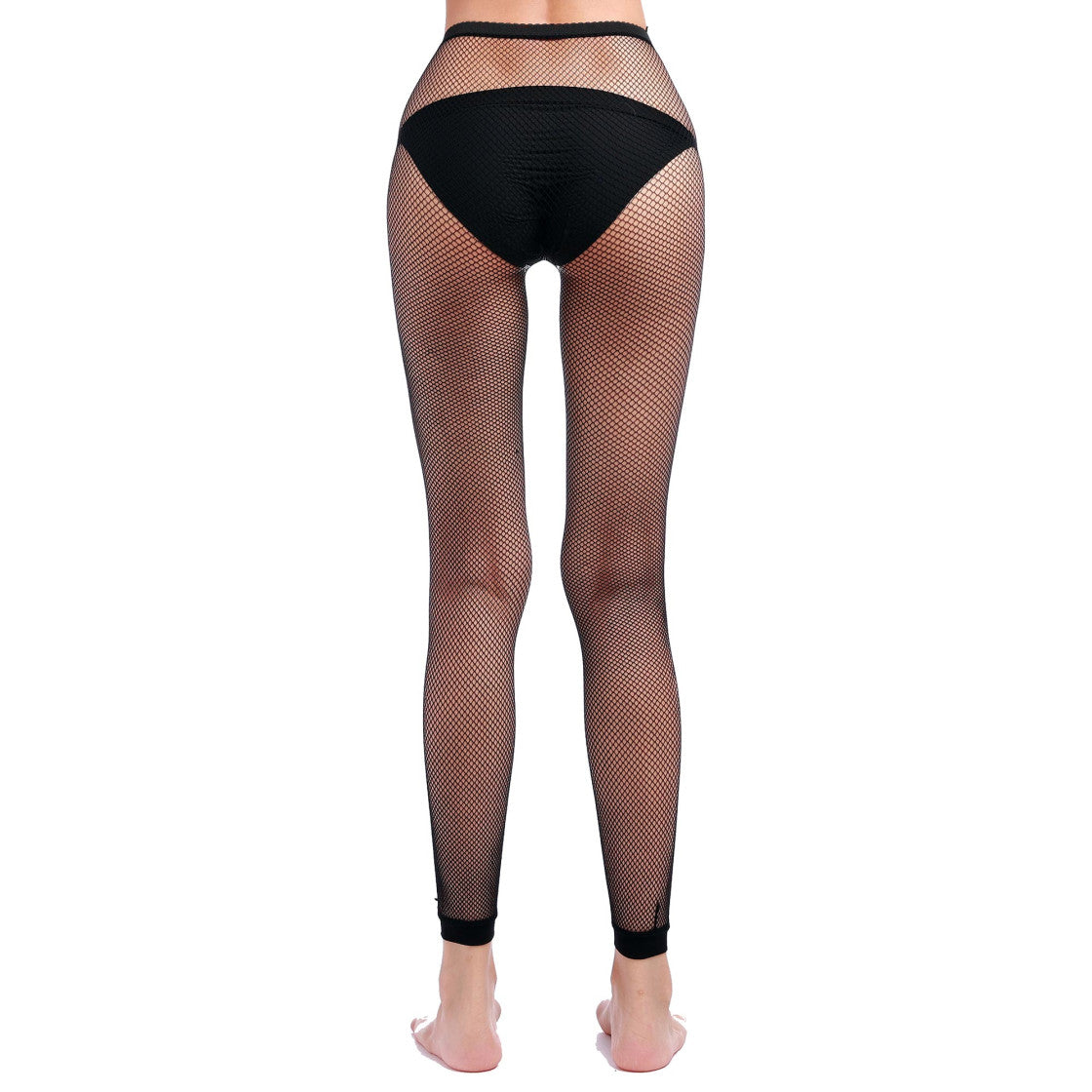 Leggings Small Fishnet Schwarz Erogance