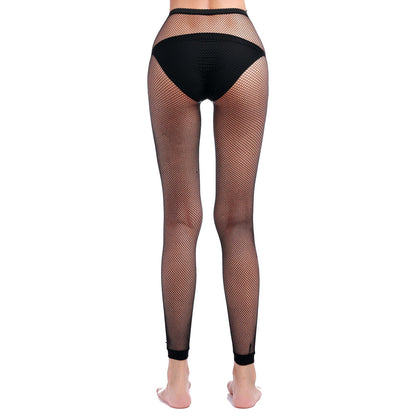 Leggings Small Fishnet Schwarz Erogance