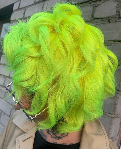 semi-permanente Haartönung UV DAISY YELLOW in dem Farbton Neongelb von Herman's Amazing