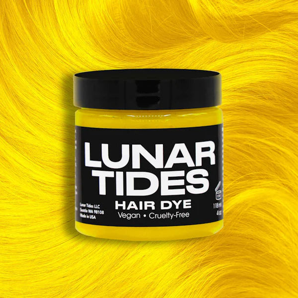 semi-permanente Haartönung CITRINE YELLOW in dem Farbton Gelb von Lunar Tides