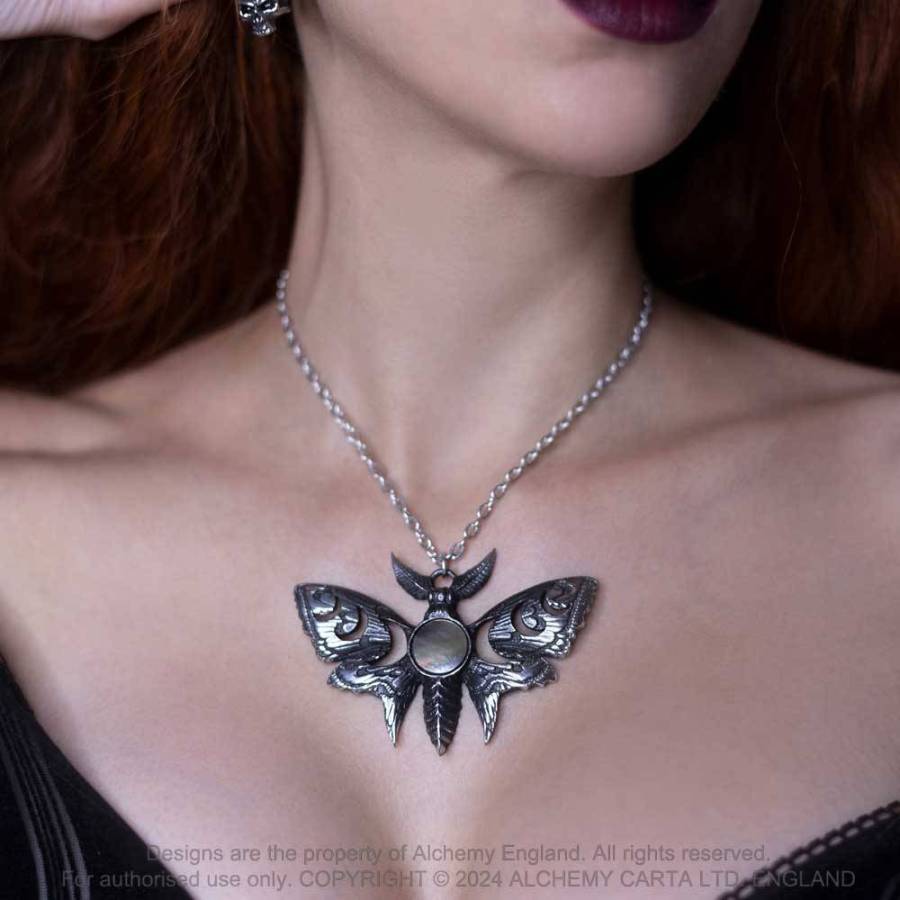 Lunar Moth Kette Alchemy