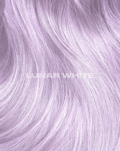 semi-permanente Haartönung Lunar White&nbsp;zum Neutralisieren vom Gelbstich in blondiertem Haar von Lunar Tides