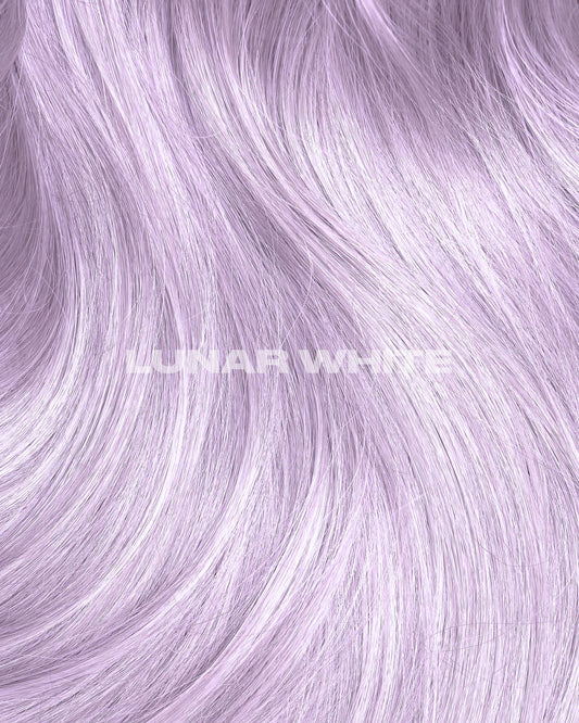 semi-permanente Haartönung Lunar White&nbsp;zum Neutralisieren vom Gelbstich in blondiertem Haar von Lunar Tides