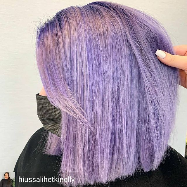 semi-permanente Haartönung LYDIA LAVENDER in dem Farbton Pastelllila von Herman's Amazing