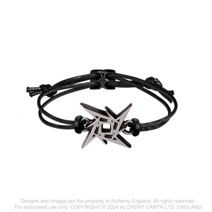 Metallica Ninja Star Alchemy Armband