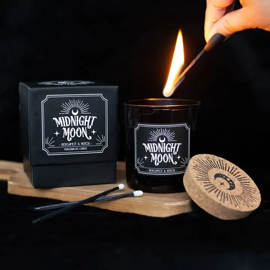 Gotische Kerze Midnight Moon Bergamot & Neroli